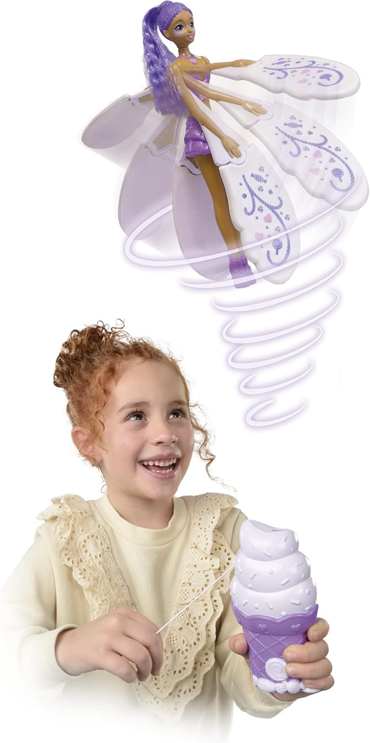 Sky Dancers: Purple Licious - Pull String Flying Doll for Ages 5+ 3