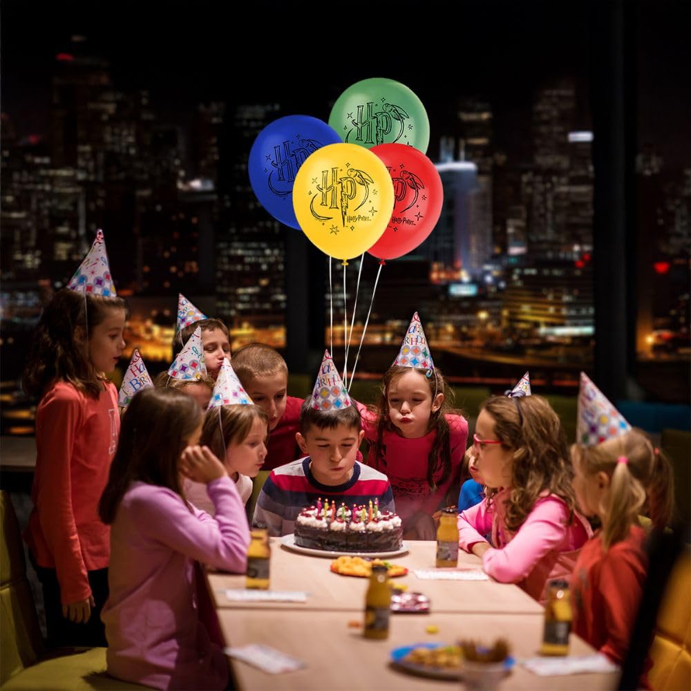 Unique Harry Potter Latex Balloons - Party Decorations Pack of 8 4