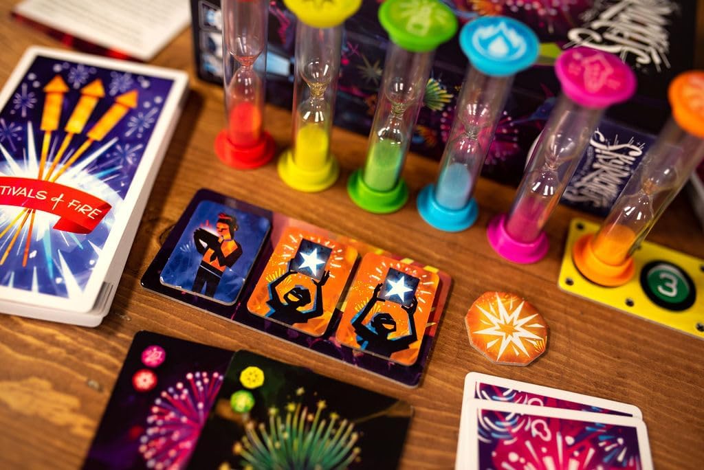 Floodgate Games Skyrockets: Festivals of Fire Card Game - English Version 5