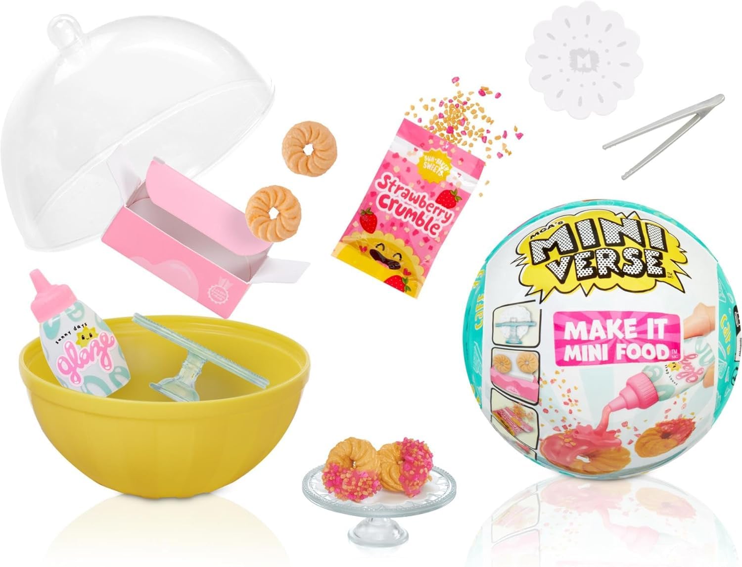 MGA Miniverse Make It Mini Food - Cafe Series 3 - DIY Resin Mini Collectibles for Ages 8+