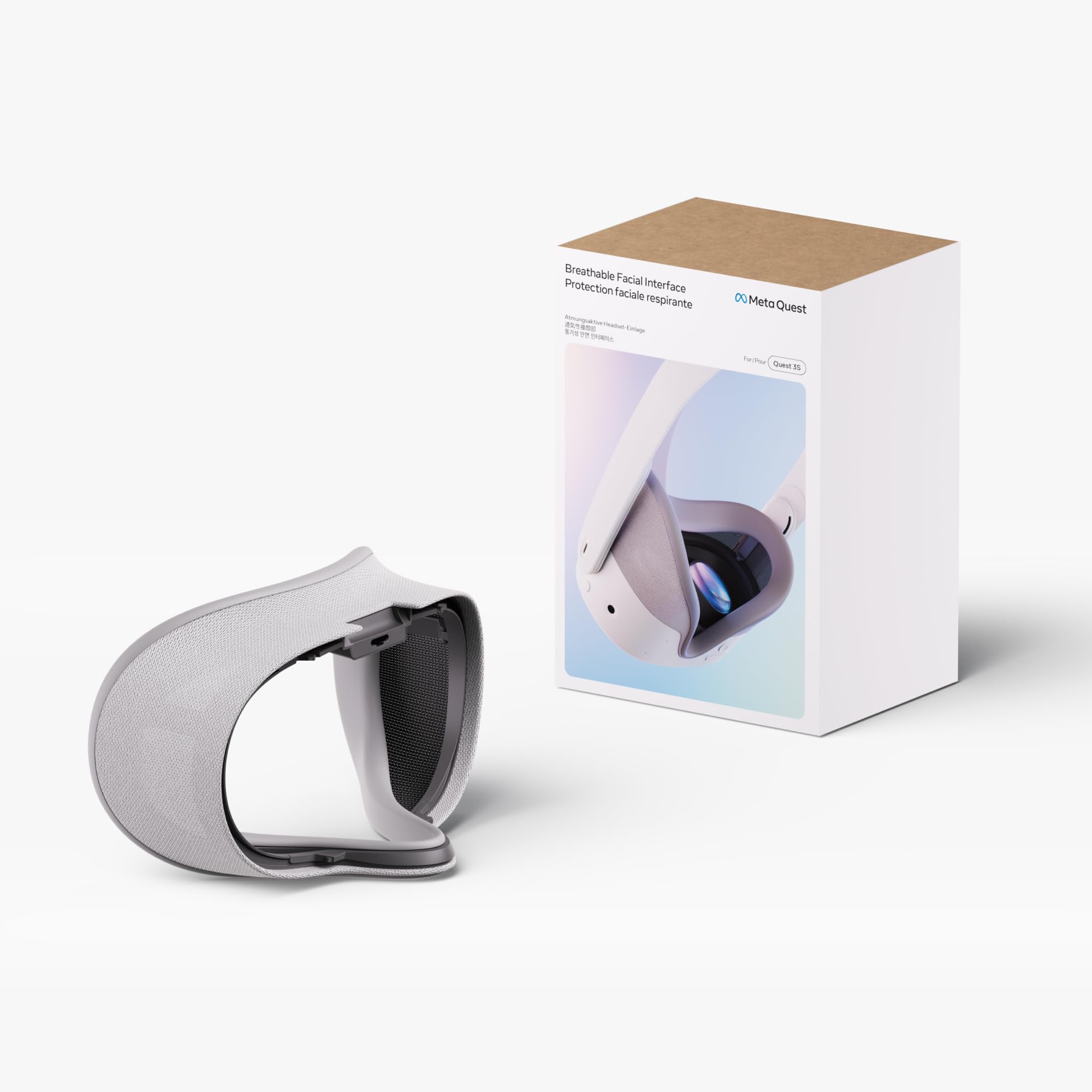 Meta - Quest 3S Breathable Facial Interface for Meta Quest 3S 4