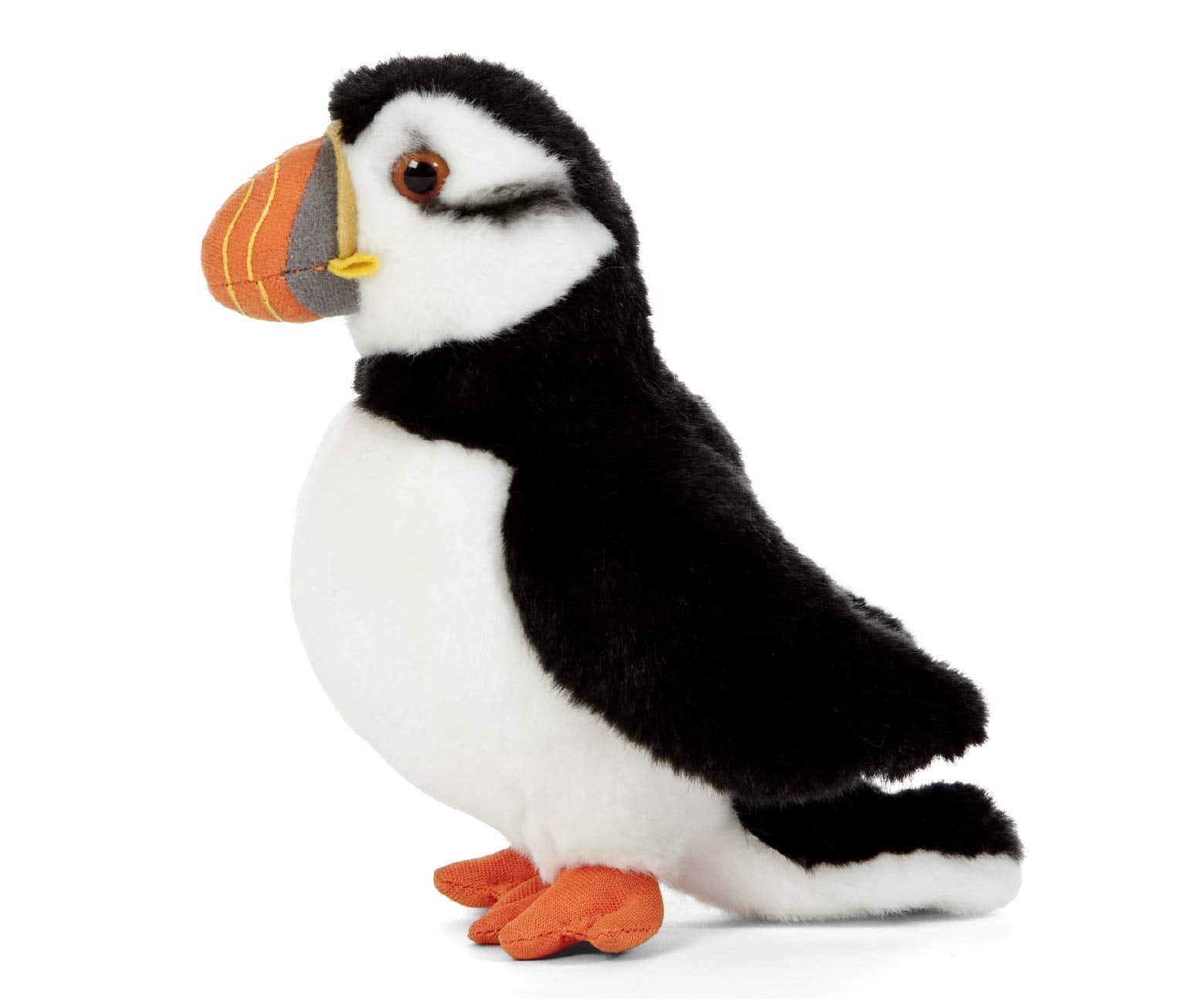 Living Nature Large Puffin Soft Toy - 19cm Realistic Stuffed Animal | Eco-Friendly 1