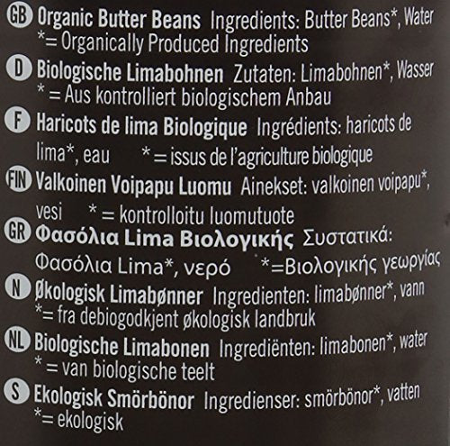 Biona Organic Butter Beans 400g - Vegan, High Fibre, No Added Salt or Sugar 8