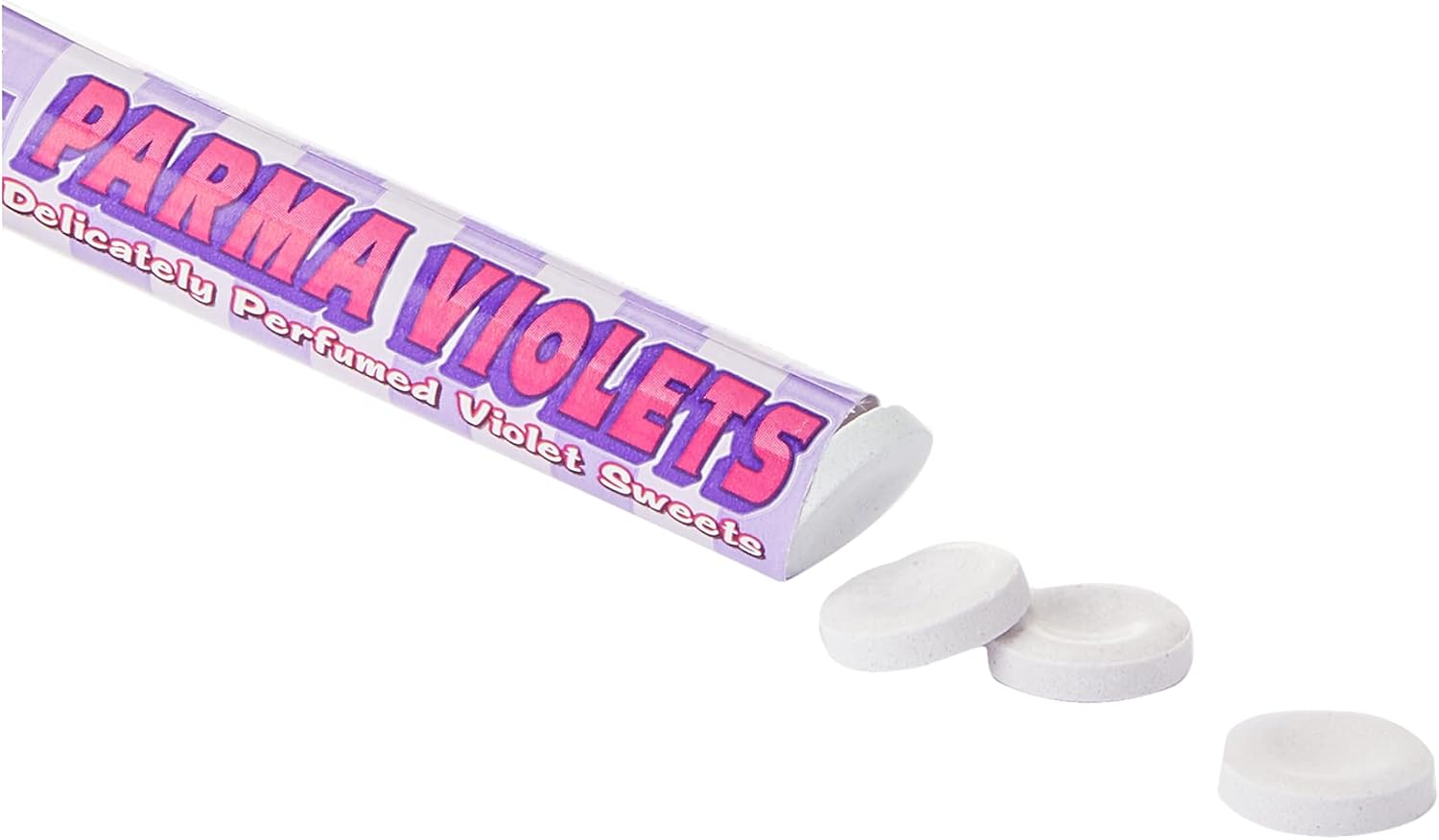 Swizzels Giant Parma Violets 24 Rolls (24 x 40 g) - Vegan-Friendly Retro Sweets Multipack 5