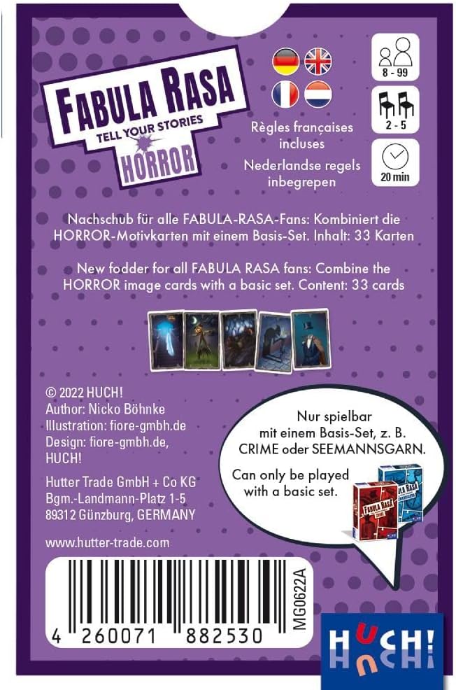 HUCH! Fabula Rasa - Horror Expansion Set 6