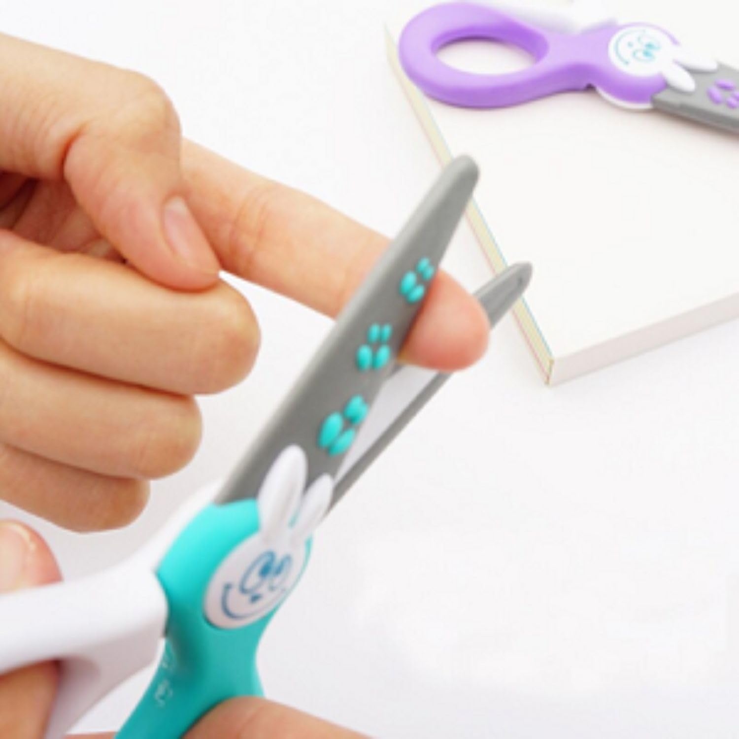 Maped Kidi Cut Safety Scissors - 12cm Fibreglass Blades | Ages 2+ | Purple 5