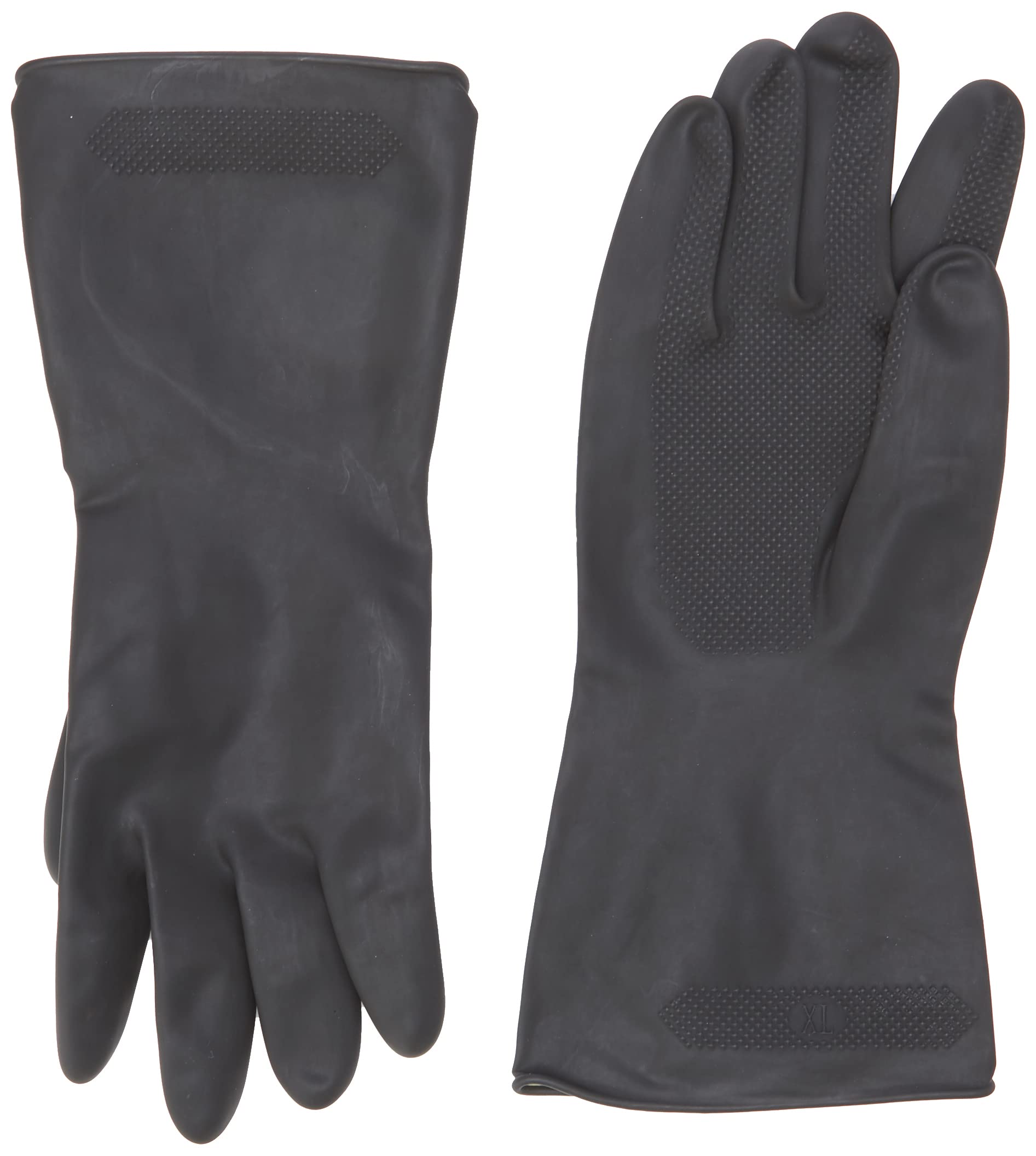 Elliott - Extra Large Extra Tough Rubber Gloves, Black 3