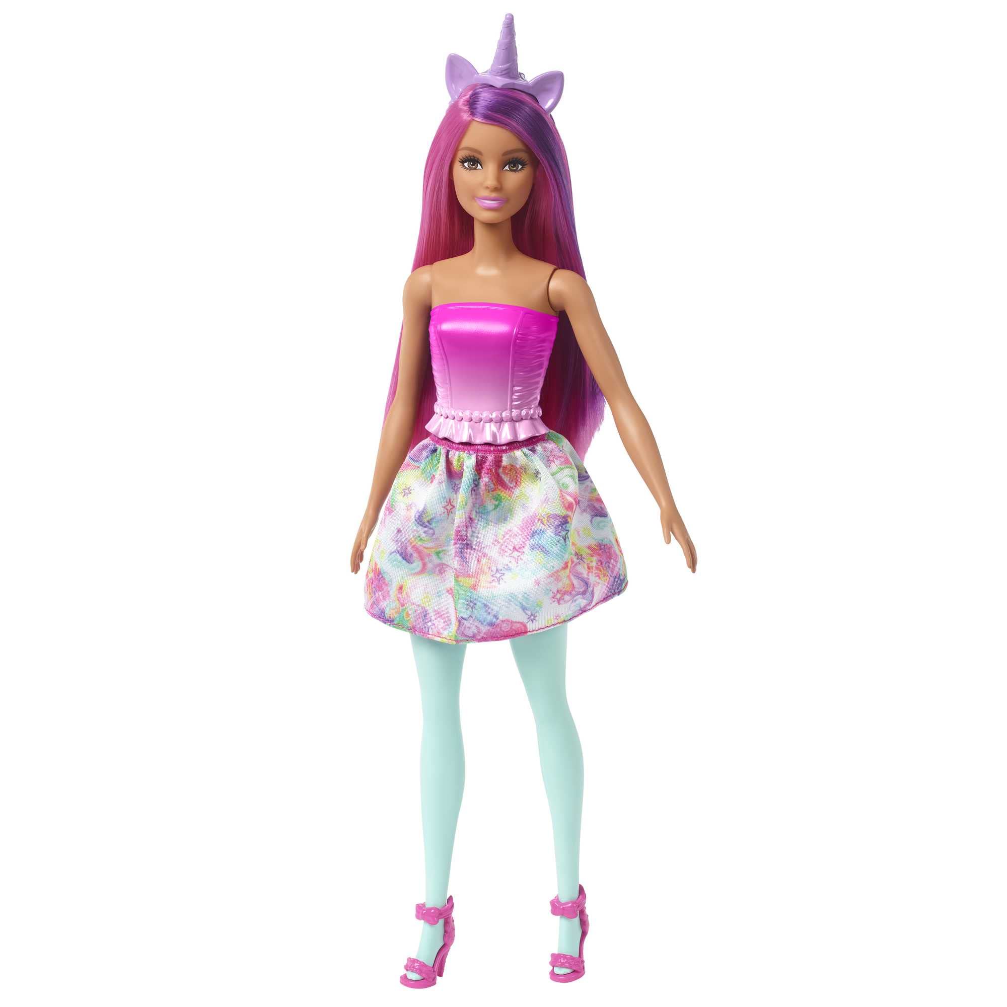 Barbie Dreamtopia Doll - Mermaid Fantasy Dress-Up Playset with Unicorn and Dragon Pets 5
