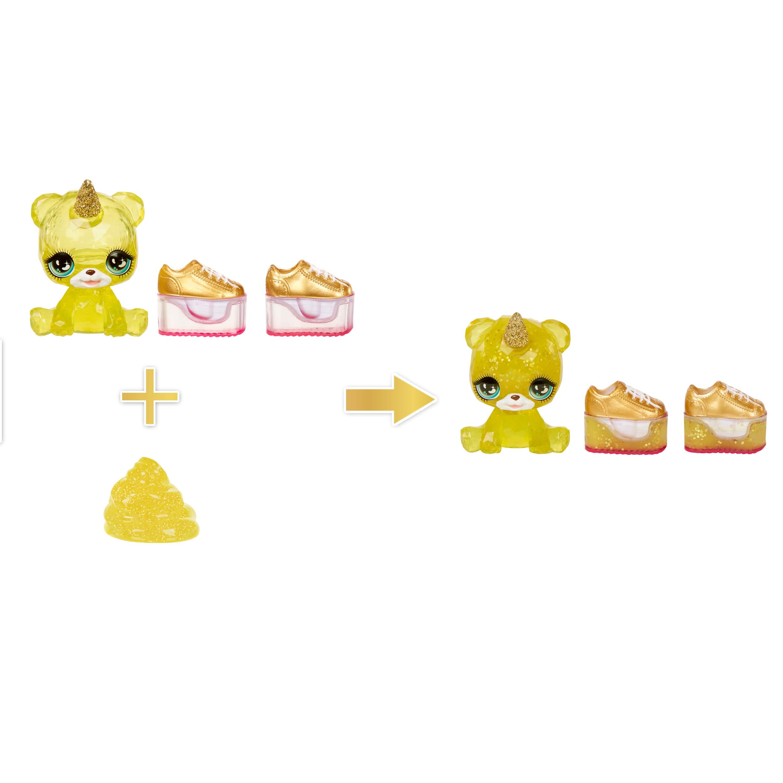 Rainbow High Sunny Madison Fashion Doll with Sparkle Slime & Magical Pet - 28 cm Yellow Shimmer Doll with Customizable Accessories 4