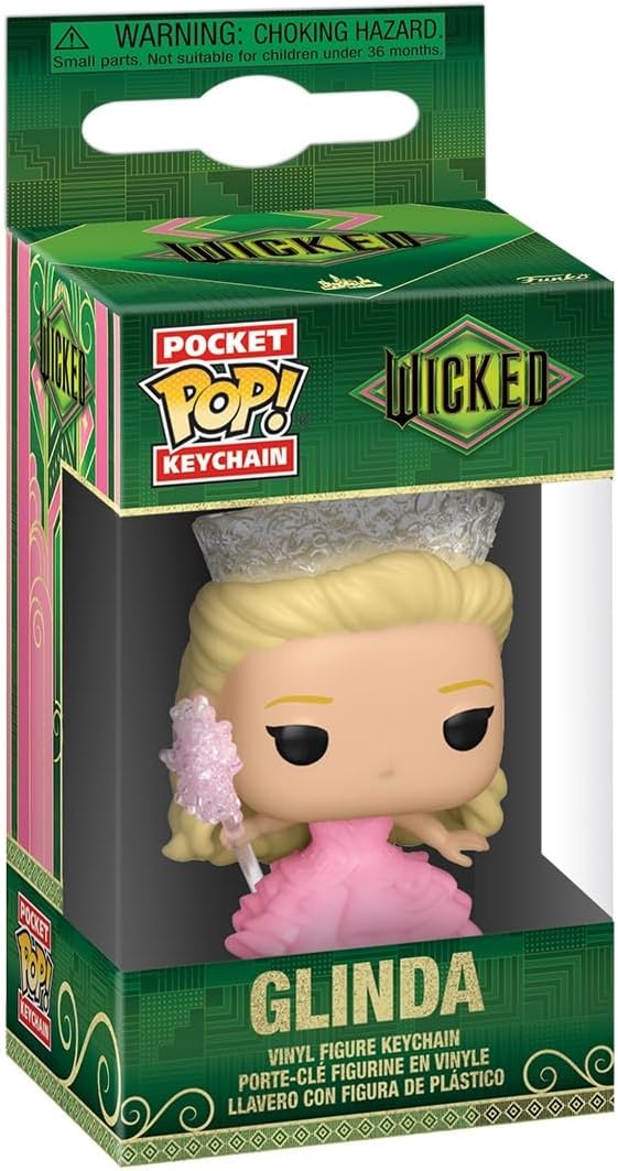 Funko Pop! Keychain: Wicked - Glinda Vinyl Mini Figure (79746)