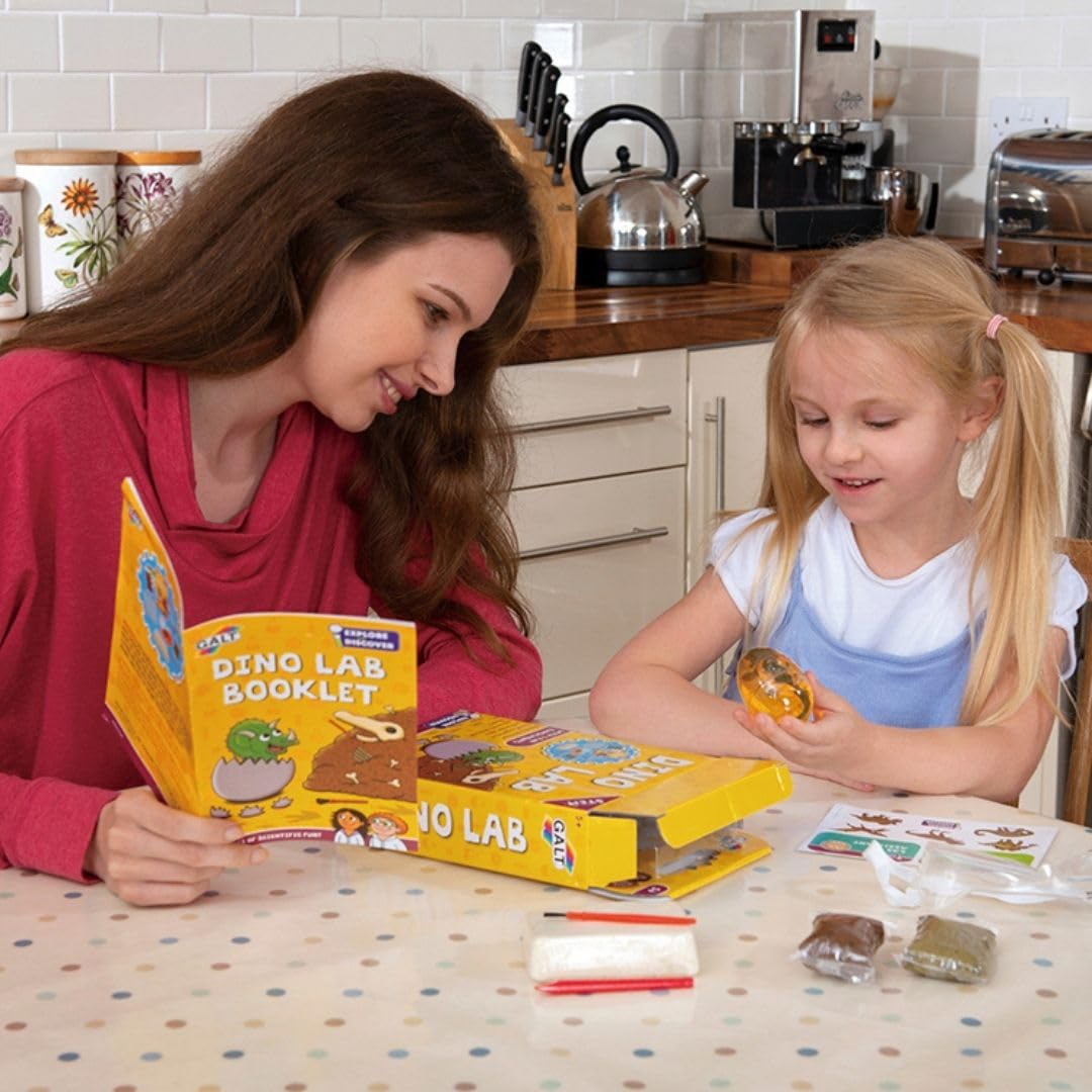 Galt Dino Lab - STEM Science Kit for Kids Ages 5+ 8