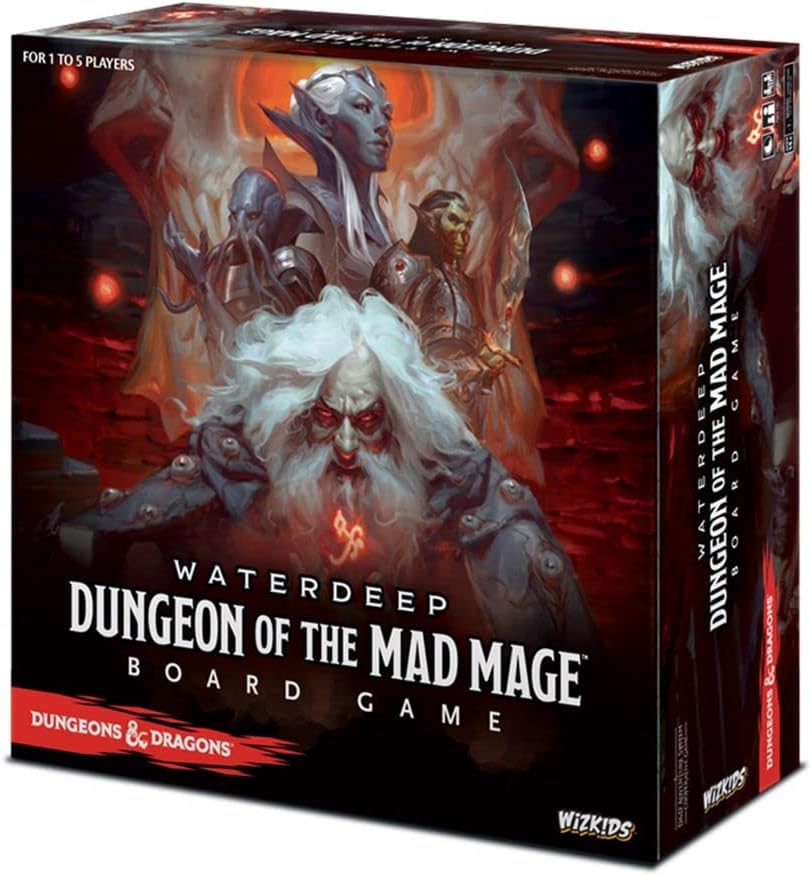 WizKids Waterdeep: Dungeon of the Mad Mage Board Game
