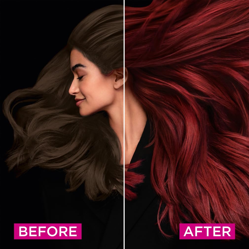 Garnier - Olia Permanent Hair Dye (230g) - 4.62 Dark Garnet Red, Ammonia-Free, Vegan Formula with Natural Flower Oils 4