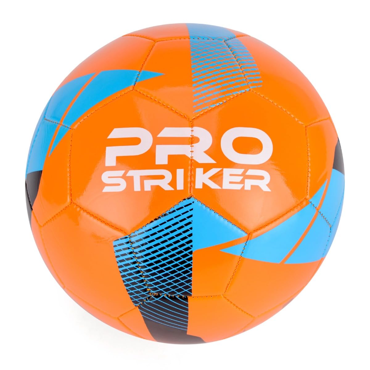 Pro Striker Size 2 Football - Durable PVC Soccer Ball for Kids Aged 3-7