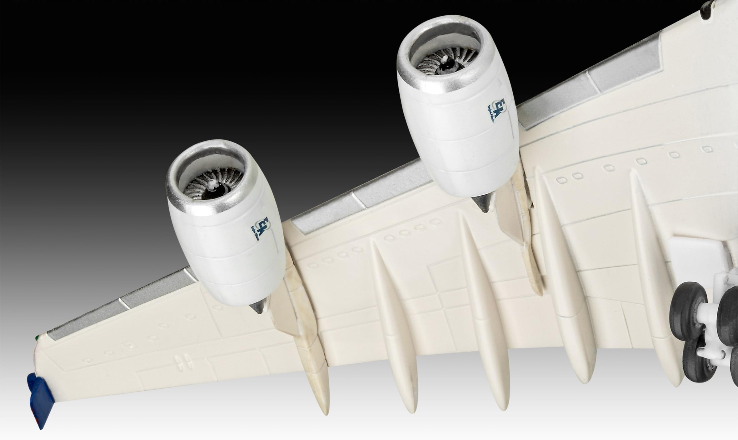 Revell 03808 Airbus A380-800 Model Kit - 1:288 Scale Plastic Aircraft Building Kit for Ages 10+