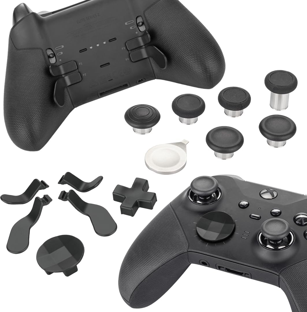 Venom Xbox Elite Series 2 Controller Customization Kit - Black