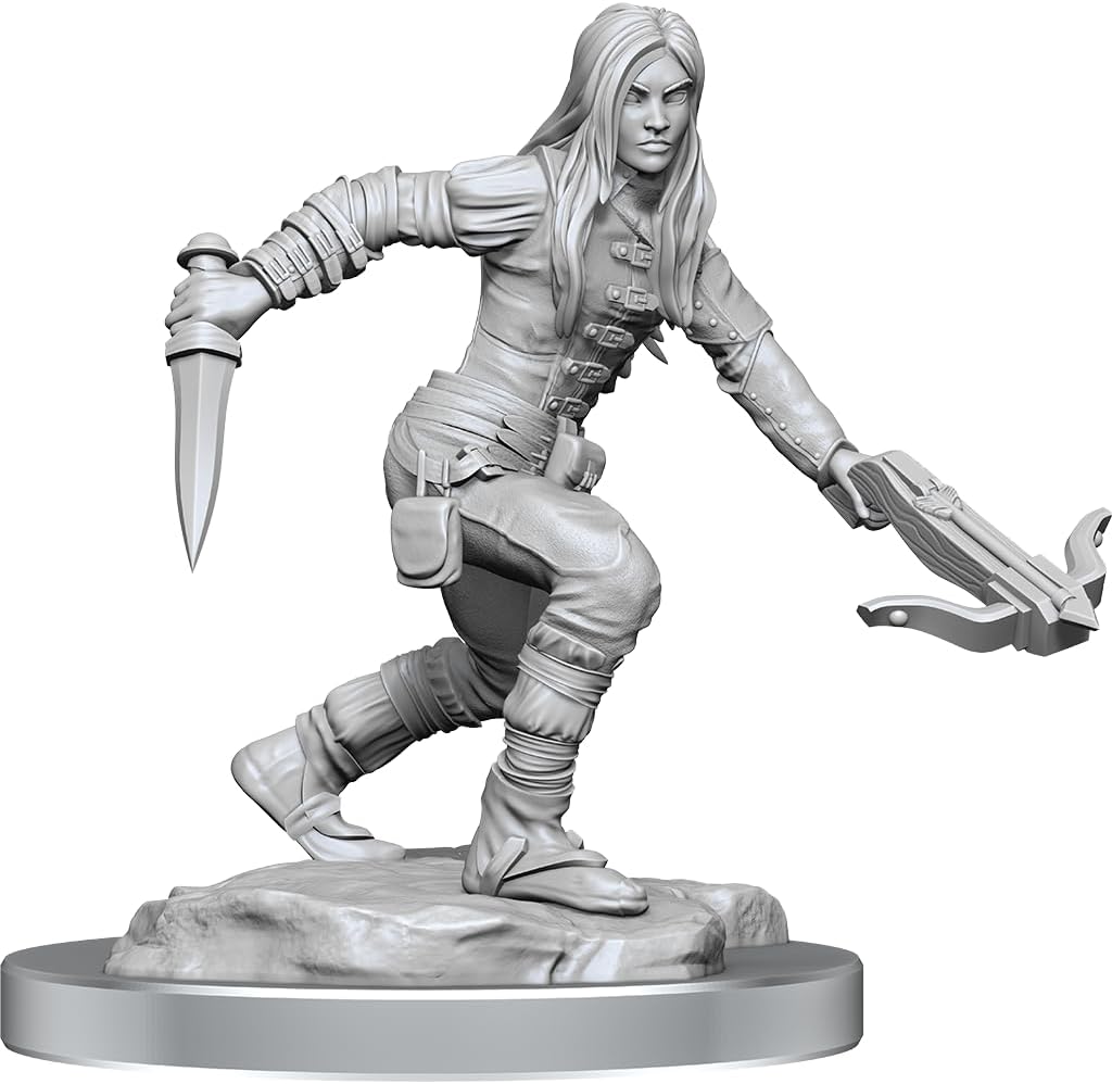 WizKids Half-Elf Rogue Female Nolzur's Marvelous Miniatures D&D Figure