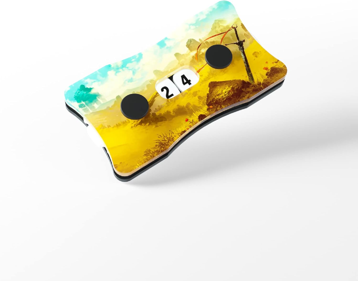 Gamegenic Double Life Counters - 0-99 Double Dials with Plains Design for CCGs & Board Games