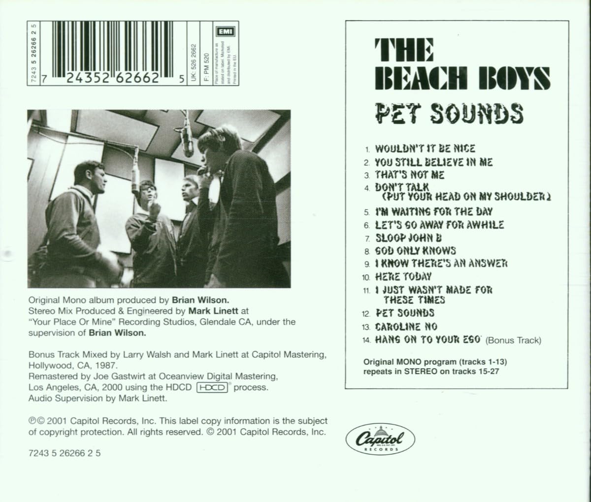 The Beach Boys - Pet Sounds [Remastered CD] 2
