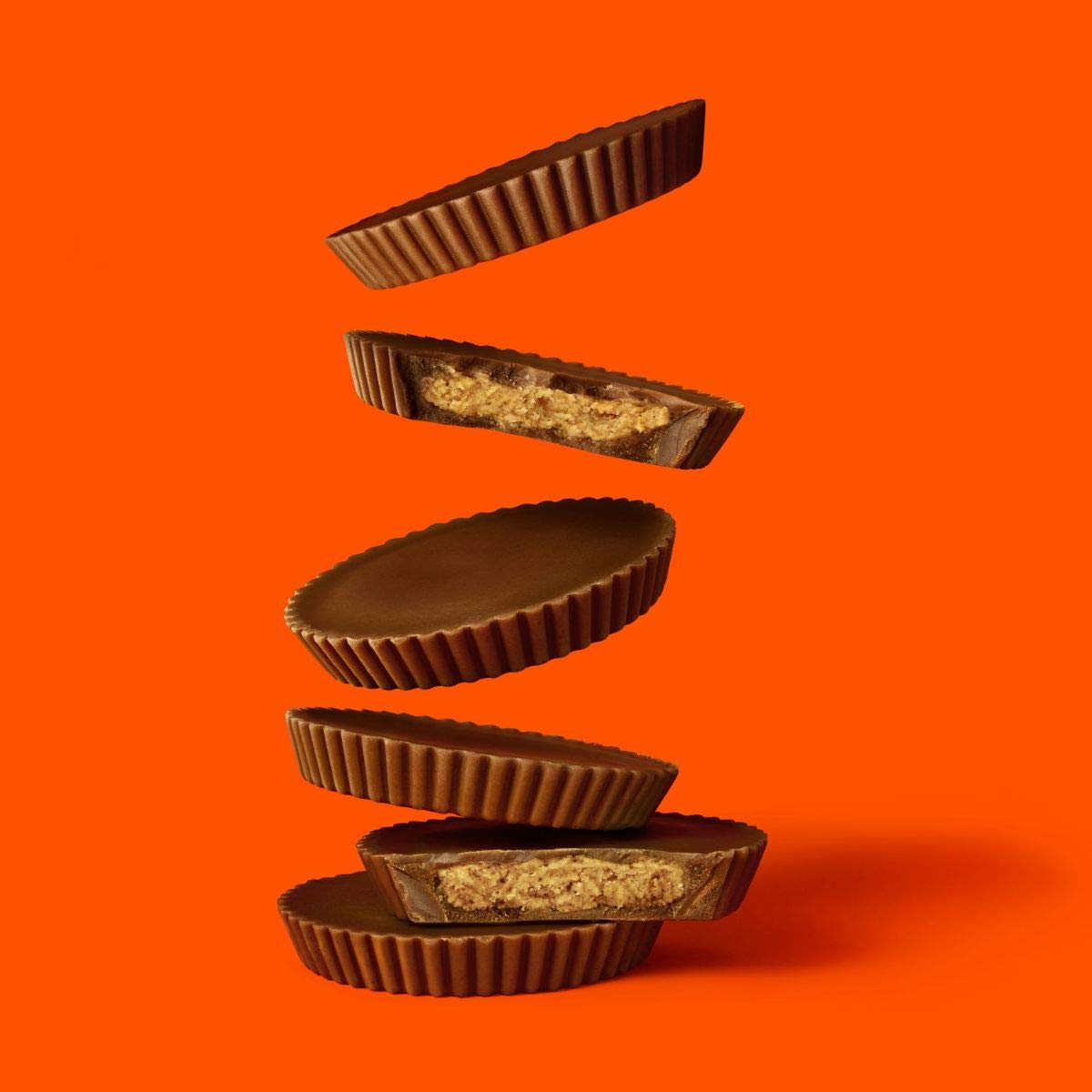 Reese's PB Cup Thins Chocolate Candy Bar | 208g Pouch | American Cuisine 4