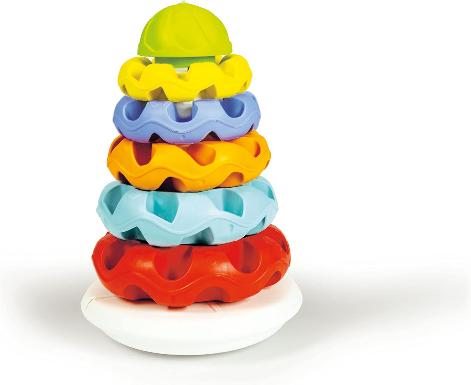 Clementoni Stacking Rings - Educational Baby Toy for 6 Months+