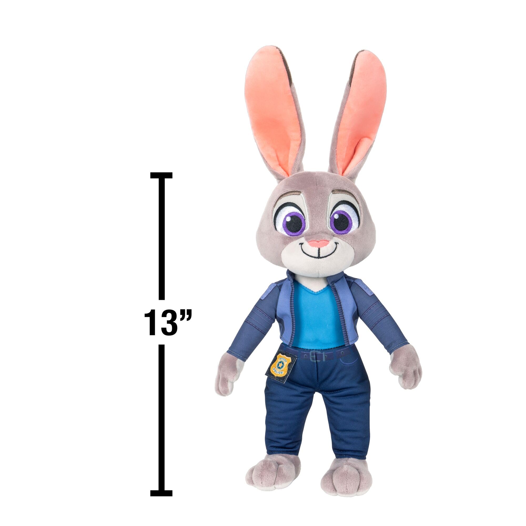 Disney's Zootropolis 2 14" Feature Plush Judy Hopps - 10+ Sounds and Phrases