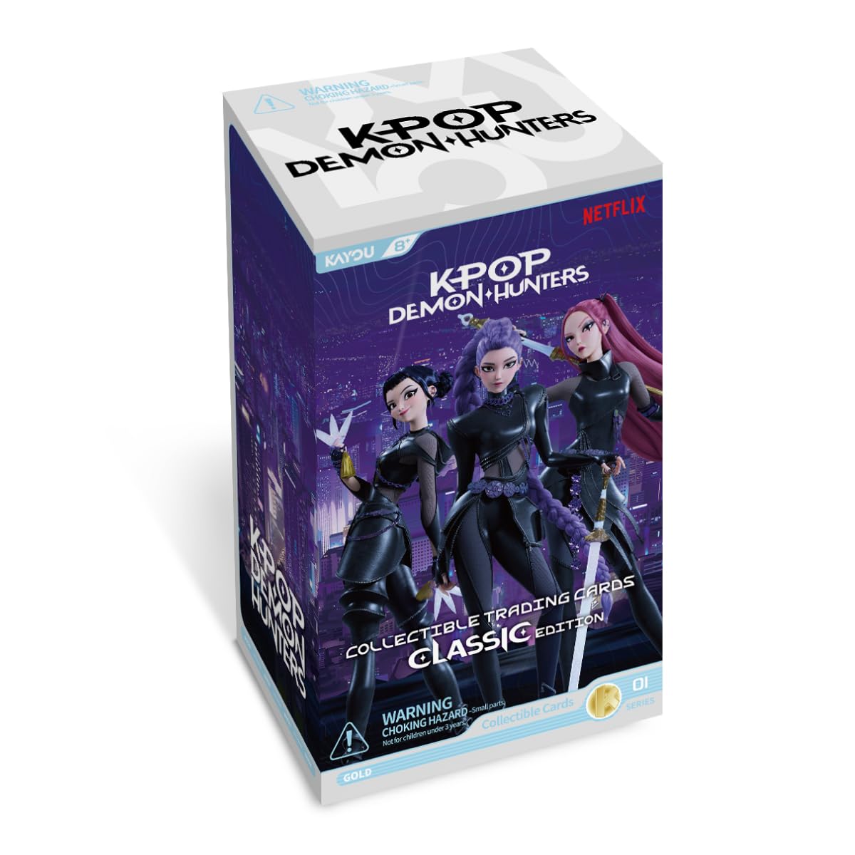 Kayou Limited K-POP Demon Hunters: Classic Edition Series 1-A Booster Pack Display Box | 12 Packs (60 Cards Total)