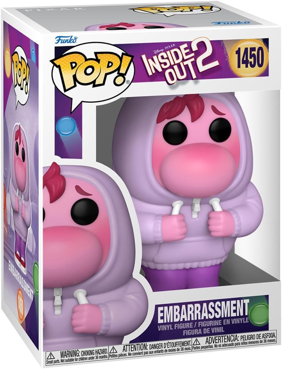 Funko Pop! Disney: Inside Out 2 - Embarrassment Vinyl Figure (75999)