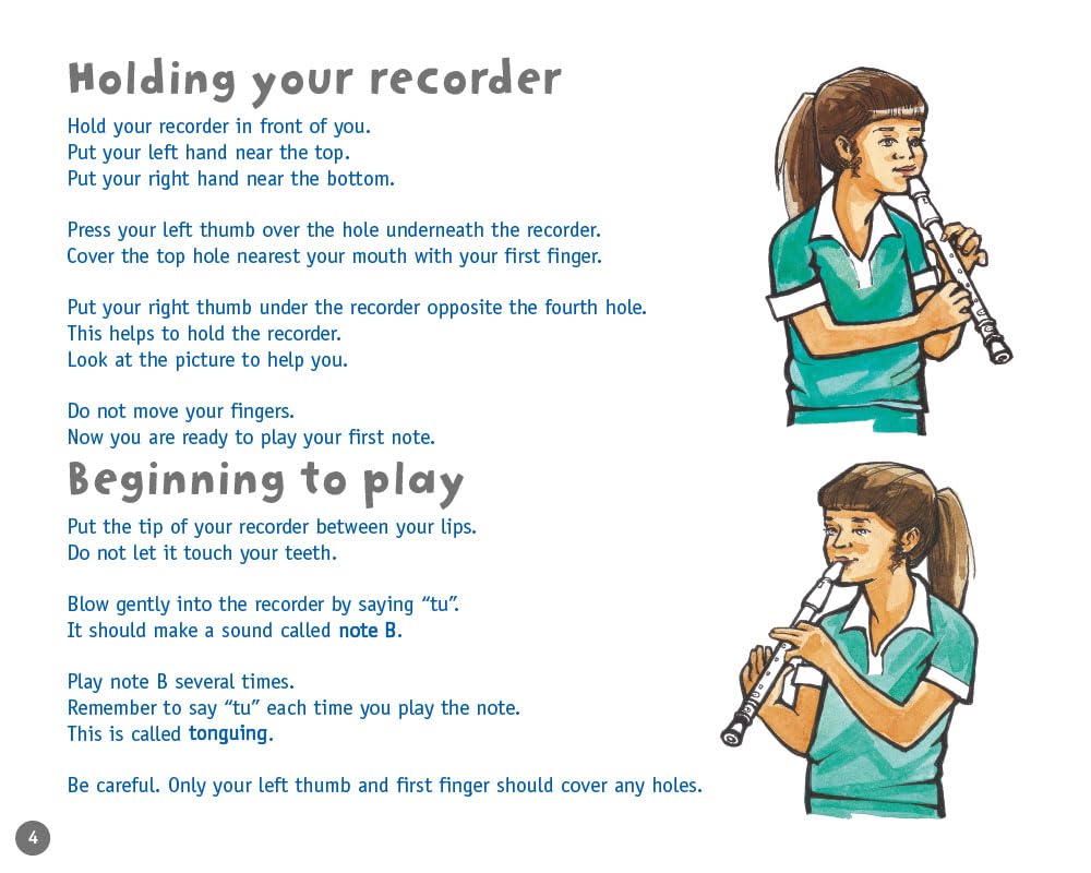 Music Sales Recorder from the Beginning Book 1 by John Pitts | Paperback