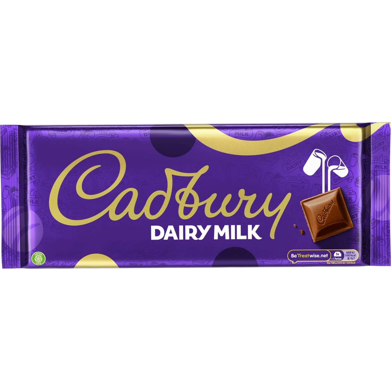 Cadbury - Dairy Milk Chocolate Bar Smooth & Creamy Milk Chocolate 360g