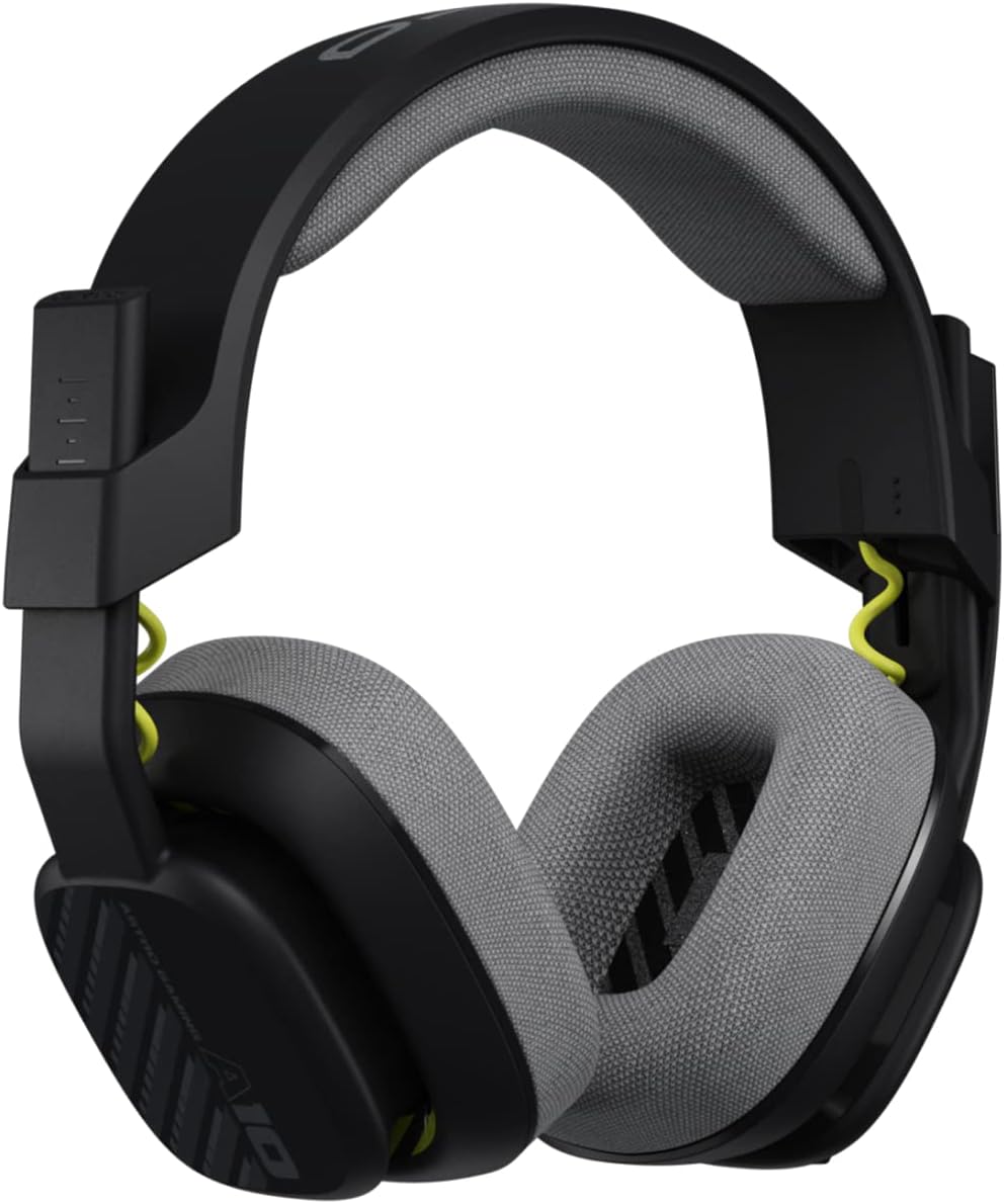ASTRO A10 Gaming Headset Gen 2 - Wired Over-Ear Headset with Flip-to-Mute Mic for PC, PS4, PS5, Xbox, Switch