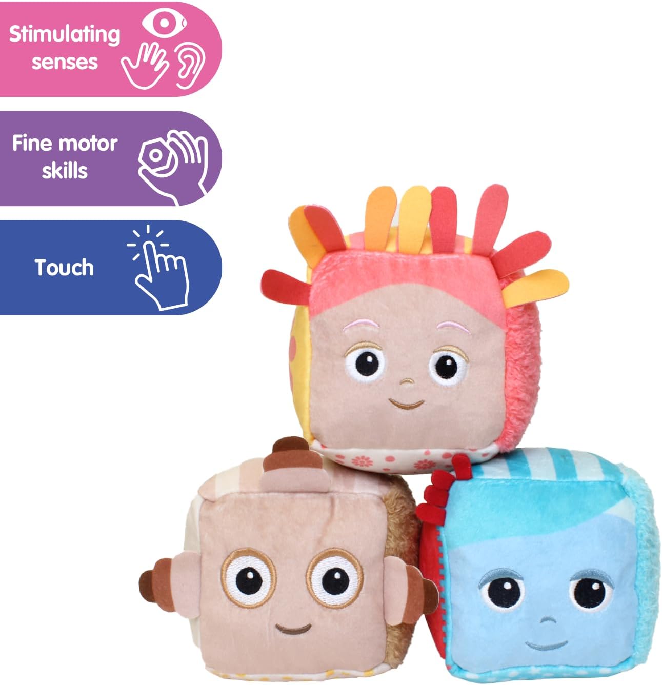In the Night Garden Comfort Cubes - Sensory Toys for Babies & Toddlers 3