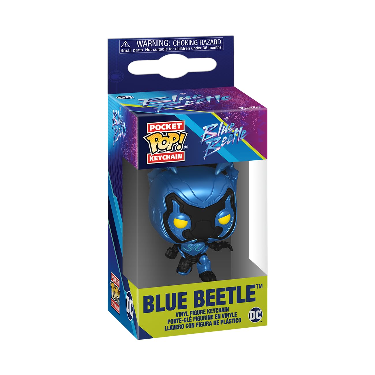 Funko Pop! Keychain: DC - Blue Beetle Vinyl Figure (72348)
