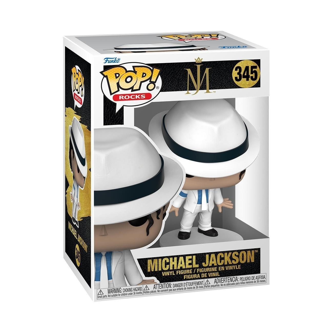 Funko Pop! Rocks - Michael Jackson (Lean) Vinyl Figure #345 (70600) 9
