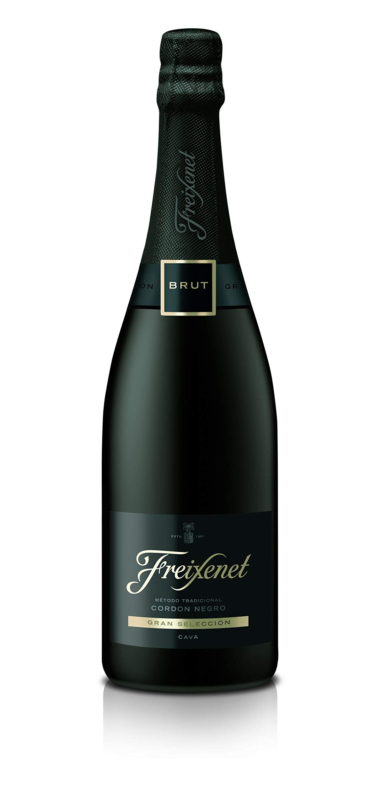 Freixenet Cordon Negro Brut Cava Sparkling Wine - 11.5% ABV | 75 cl Bottle 1
