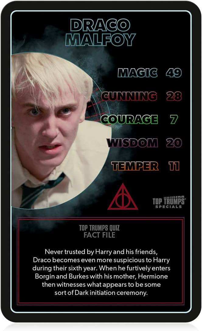 Top Trumps Harry Potter Dark Magic Specials Card Game