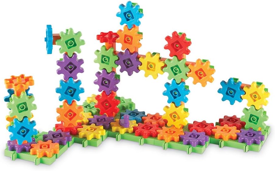 Learning Resources Gears Gears Gears Deluxe Building Set - 119-Piece STEM Toy for Ages 3-7 3
