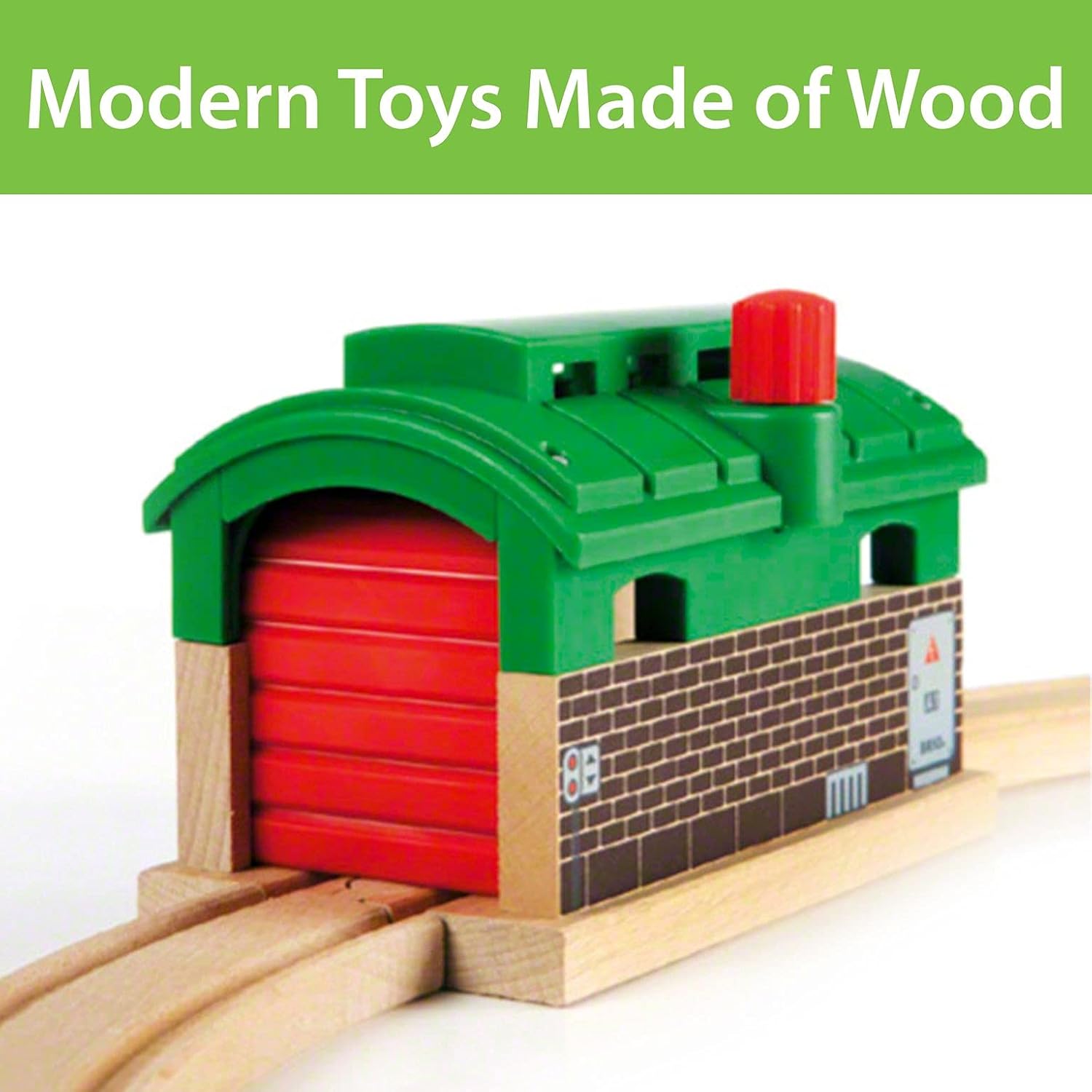 BRIO World Train Garage - Wooden Playset for Kids 3 Years Up 7