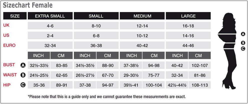 Smiffys Skeleton Costume - Women's Size 12-14