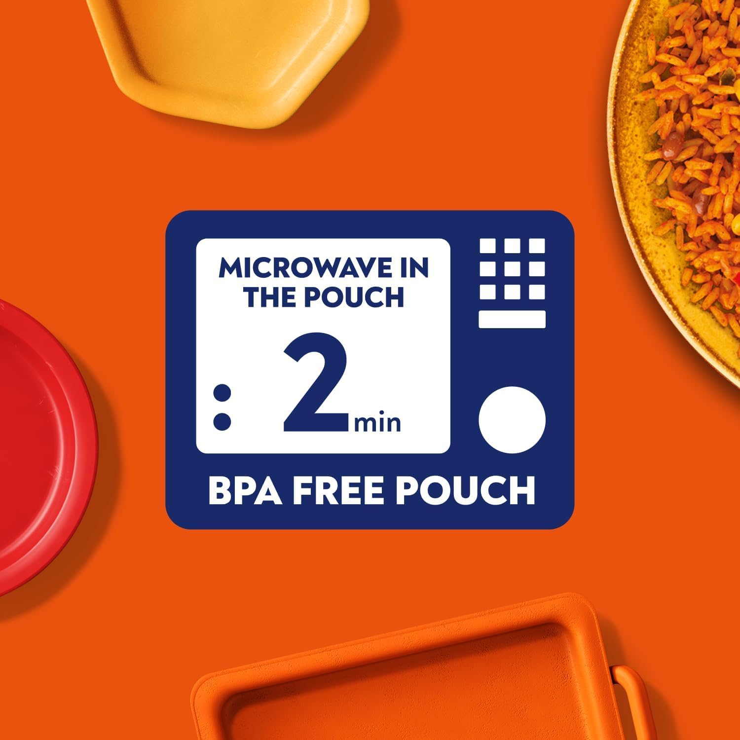 Ben's Original Spicy Mexican Microwave Rice, 6 x 220g Pouches