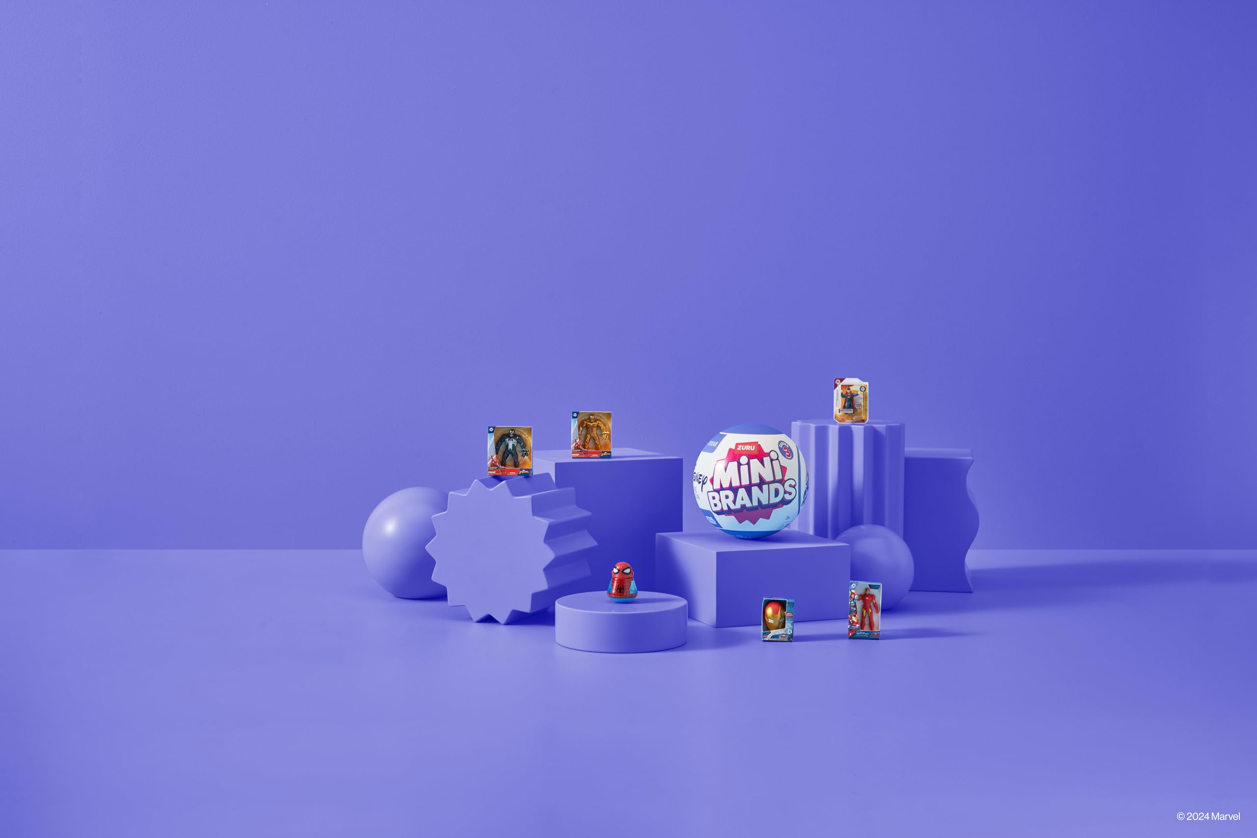 Mini Brands Series 3 - Disney Themed Mystery Miniature Figures (2 Capsules)