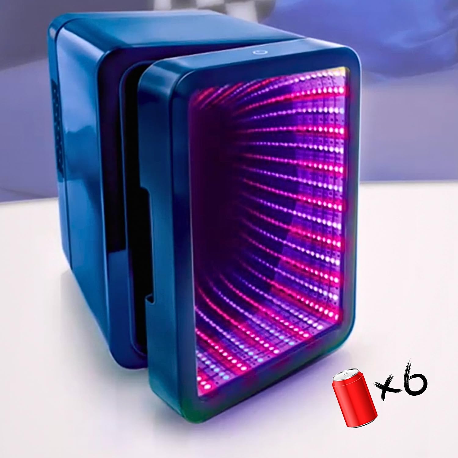 So Chill Mini Fridge Infinity - LED Light-Up Mini Fridge for Gamers & Teens 19
