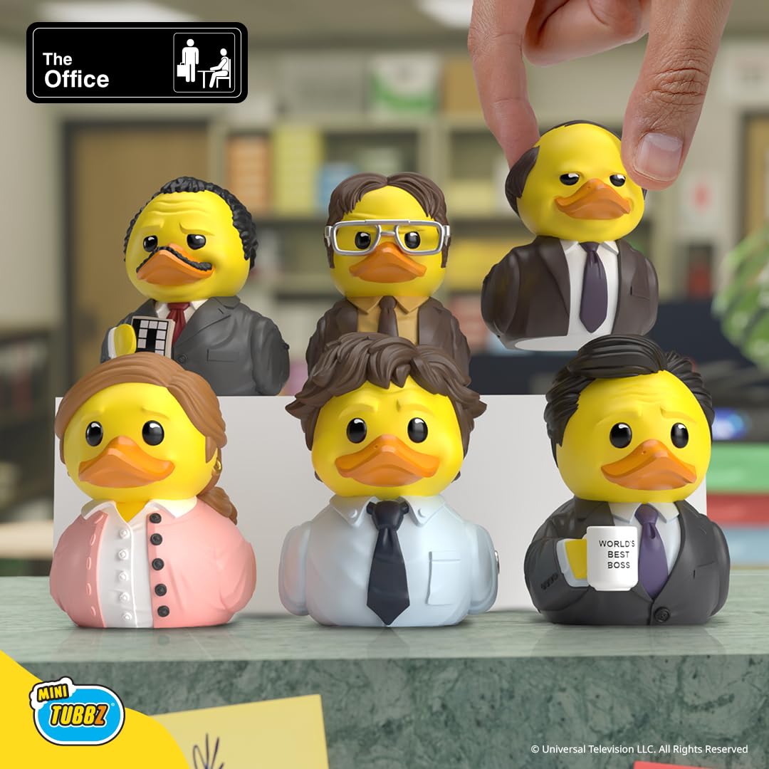 TUBBZ Mini: The Office - Michael Scott Cosplaying Rubber Duck Vinyl Figure 4