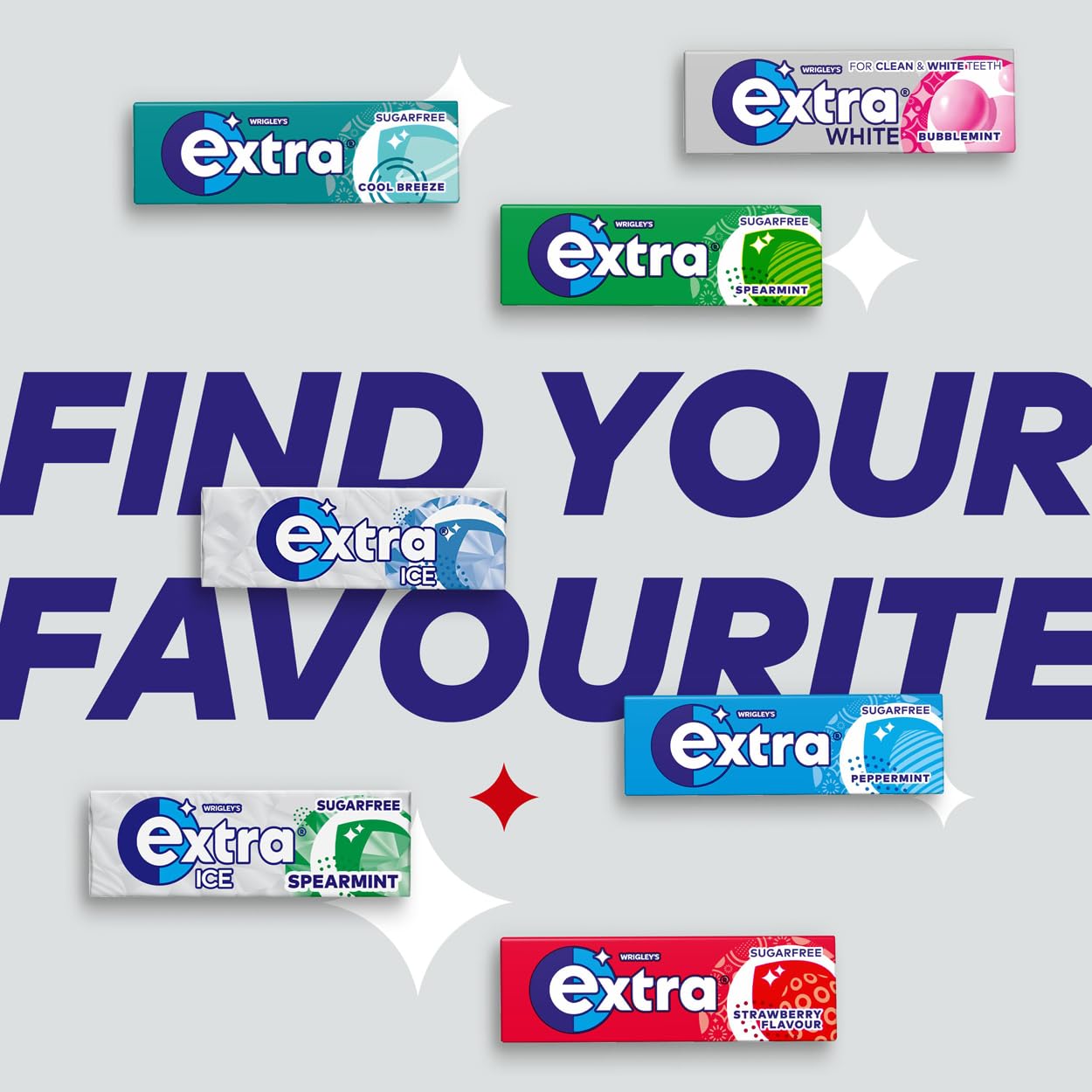 Extra - White Pellet Chewing Gum, Sugar-Free, 46 Pieces 3