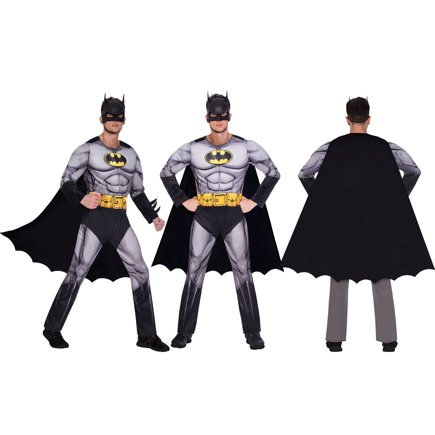 Amscan Classic Batman Costume - Adult 3