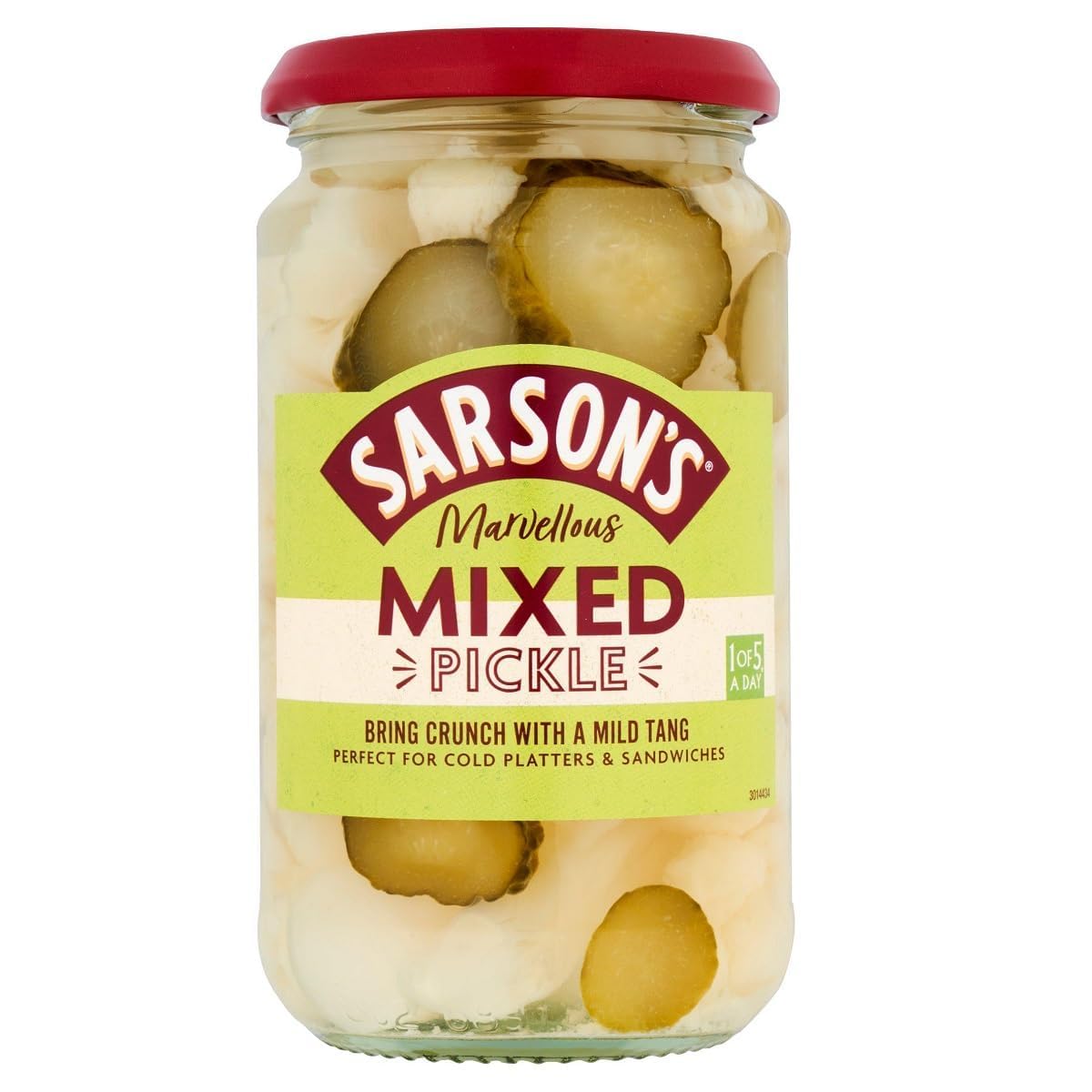 Sarson's Silverskin Onions in Vinegar - Tangy Crunch Pickled Vegetables | 460g Jar 3