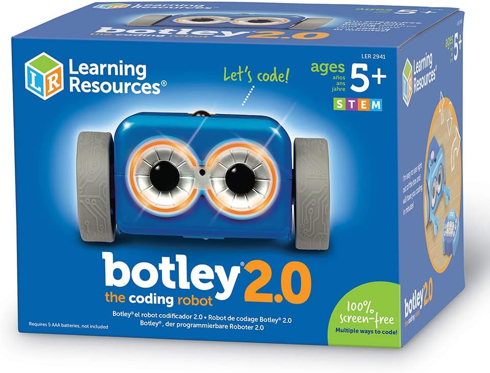 Learning Resources Botley 2.0 Coding Robot - Screen-Free STEM Learning for Kids 5+ 12