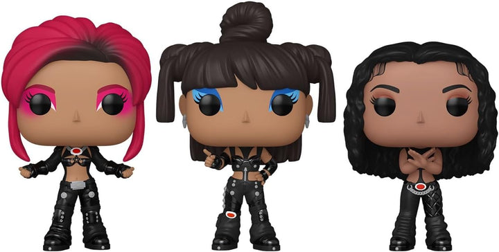 Funko Pop! Rocks TLC - Lisa "Left Eye" Lopes Vinyl Figure 3-Pack (79709)