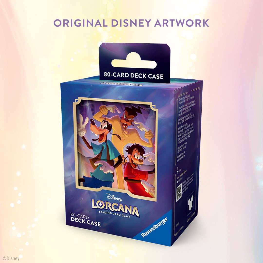Ravensburger Disney Lorcana Deck Box - Goofy Set 9 Fabled