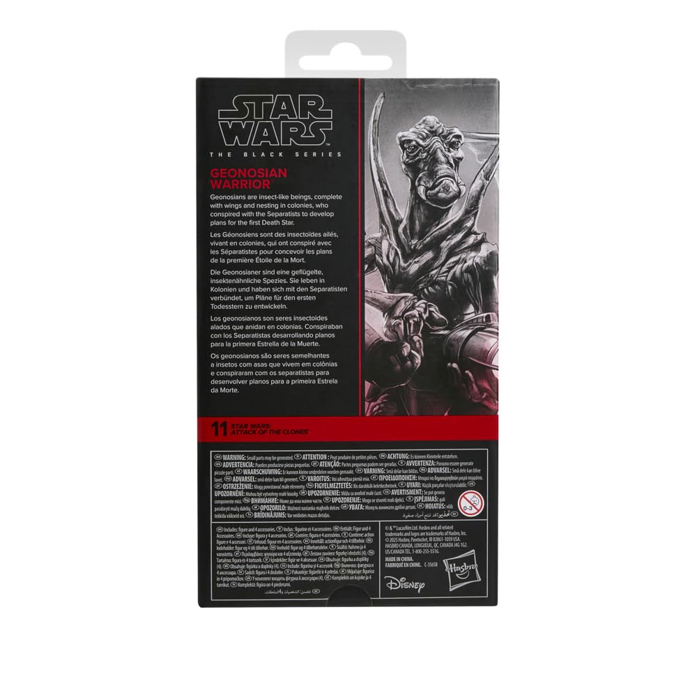 Star Wars The Black Series Geonosian Warrior Action Figure | 5.91-inch | Ages 4+ 3